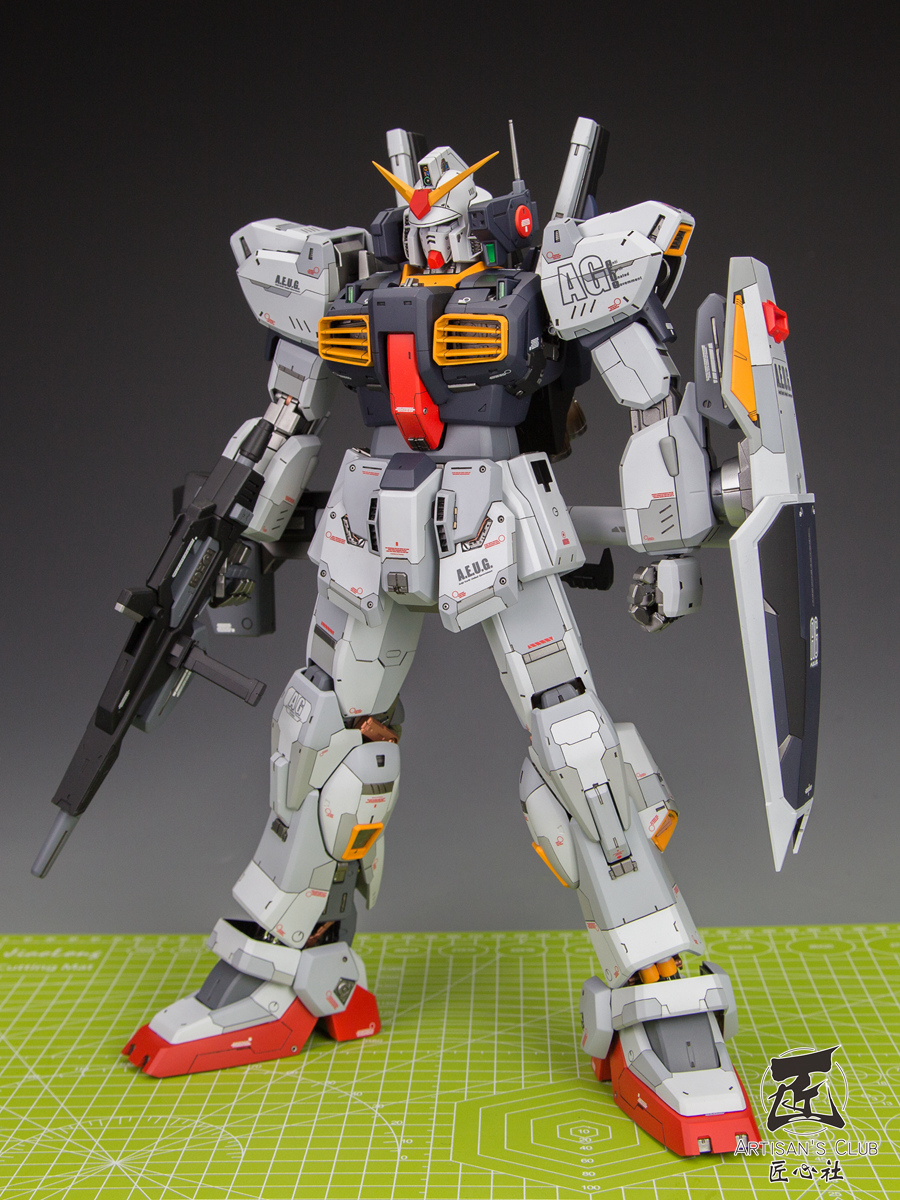 Custom Build: PG 1/60 RX-178 Gundam MK2 AEUG 